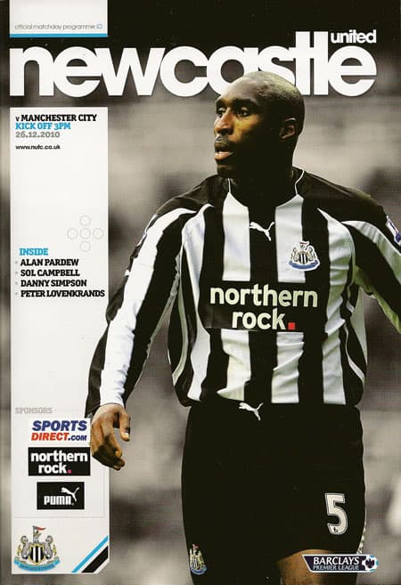 Newcastle United FC v Manchester City FC